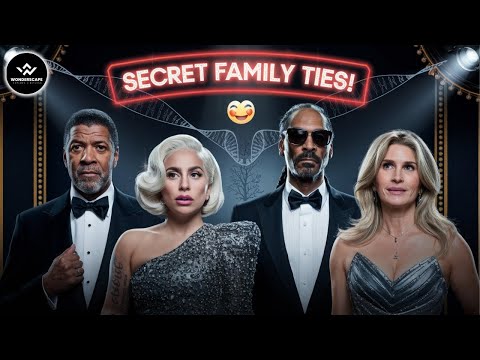 10 Shocking Celebrity Family Connections You Won’t Believe!