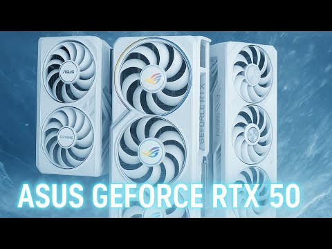 ASUS ROG Astral White (GeForce RTX 50) Graphics Card Dropping at Computex 2025.