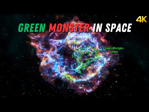 Supernova Secrets: The Cassiopeia A - Green Monster in 4K